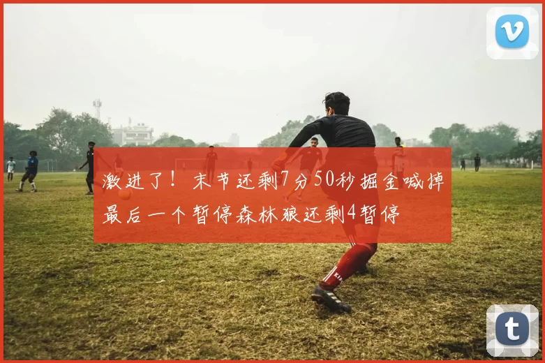激进了！末节还剩7分50秒掘金喊掉最后一个暂停森林狼还剩4暂停
